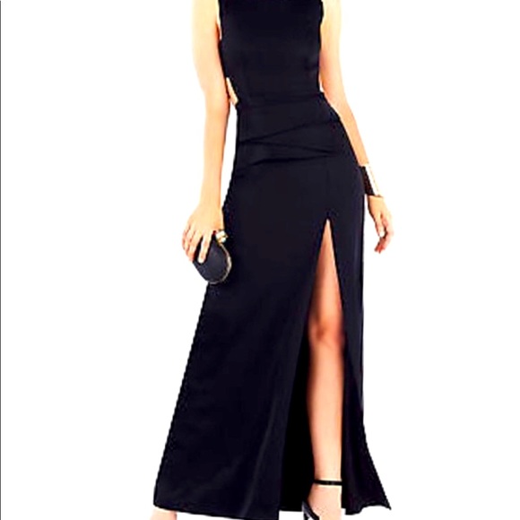 BCBG Max Azria Kiara Dress Black, SZ US 8 - Picture 1 of 6